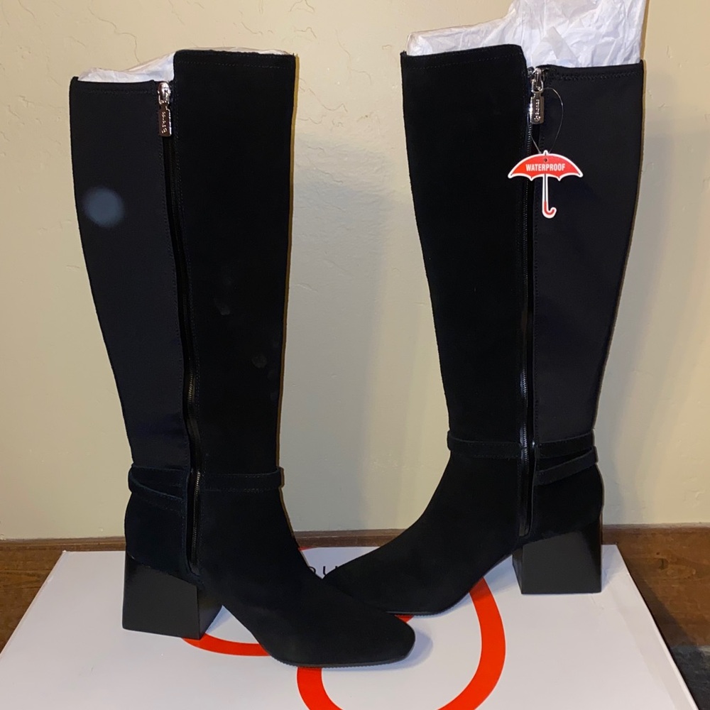 Blondo Twyla Waterproof Knee High Suede Boot